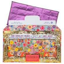 Load image into Gallery viewer, Floral Bright, Dark Chocolate Bar with Orange & Popping Candy pieces