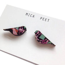 Load image into Gallery viewer, Bird Stud Earrings