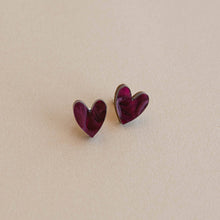 Load image into Gallery viewer, I Heart You Stud Earrings