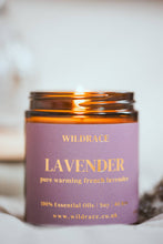 Load image into Gallery viewer, Lavender essential oil candle