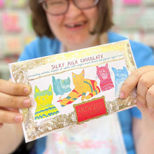 Load image into Gallery viewer, Miaow for Now, Silky Milk Chocolate Bar