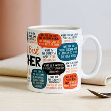 Load image into Gallery viewer, World's Best Teacher Jokes Mug