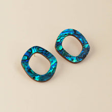 Load image into Gallery viewer, Rounded Form Stud Earrings - Large