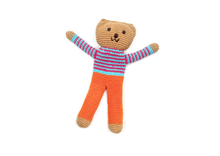 Load image into Gallery viewer, Crochet Baby Toy Flipps orange trousers