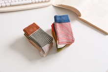 Load image into Gallery viewer, Women's Striped Cotton Socks - Soft, Breathable & Stylish