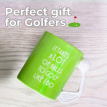 Load image into Gallery viewer, Golf Mug Takes A Lot Of Balls - Novelty Golf Gifts