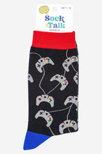 Load image into Gallery viewer, Men's Bamboo Socks - Black , Games Console