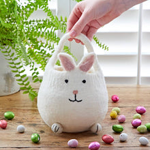 Load image into Gallery viewer, Felt Easter Mini Bunny Basket