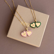 Load image into Gallery viewer, I Heart Me Open Locket Necklace