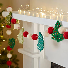 Load image into Gallery viewer, Felt Christmas Tree Garland