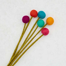 Load image into Gallery viewer, Pack of 6 Felt Handmade Flower Bouquet - Multicoloured