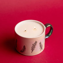 Load image into Gallery viewer, Ceramic White Mug Candle - Cypress & Fir