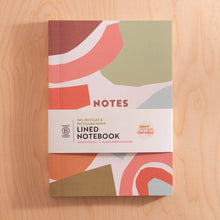Load image into Gallery viewer, A5 Lay Flat Notebook - Boho Shapes