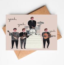 Load image into Gallery viewer, THE BEATLES card