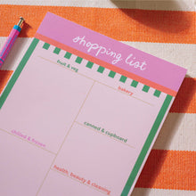 Load image into Gallery viewer, Cabana Stripe - Shopping List Pad A5