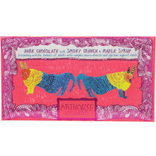 Load image into Gallery viewer, Before & After the Dentist, Dark Chocolate Bar with Smoky Crunch & Maple Syrup