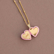 Load image into Gallery viewer, I Heart Me Open Locket Necklace