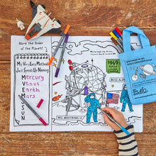 Load image into Gallery viewer, Space Colour-In Placemat