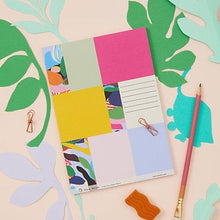 Load image into Gallery viewer, Colour Blocks A5 Notepad
