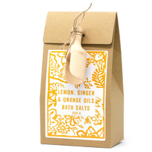 Load image into Gallery viewer, Bath Salts 500g - Lemon, Ginger &amp; Orange
