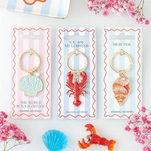 Load image into Gallery viewer, You Are My Lobster Nautical Coastal Keyring
