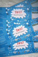 Load image into Gallery viewer, 2027 Illustrated Folk Art Wall Planner | Colourful Calendar
