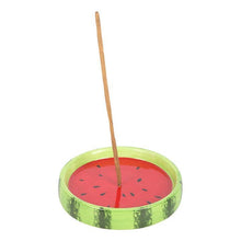 Load image into Gallery viewer, Watermelon Ceramic Incense Holder Plate
