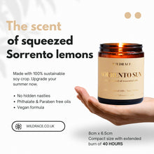 Load image into Gallery viewer, Sorrento Sun - Citrus Essential Oil Candle
