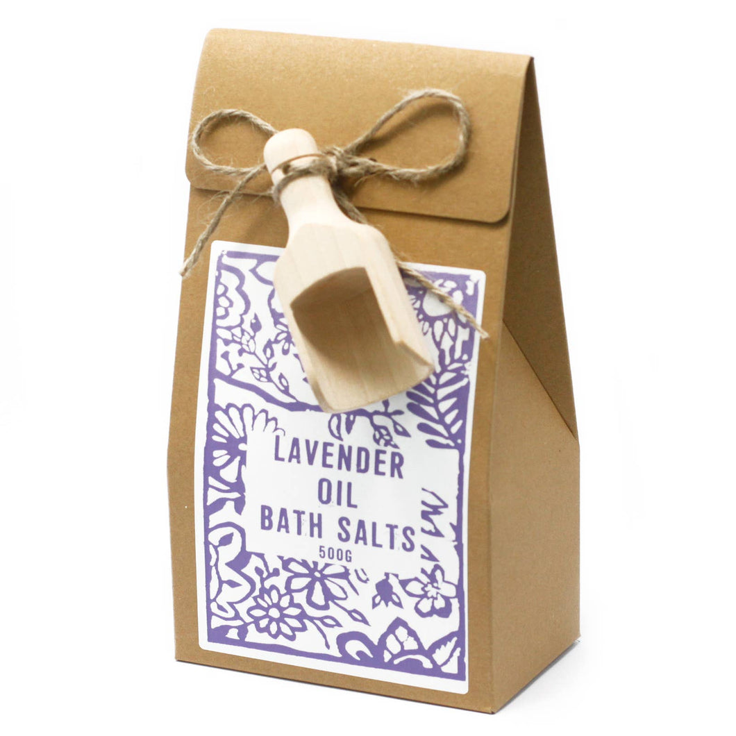 Lavender Oil Bath Salts
