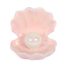 Load image into Gallery viewer, Iridescent Clam Shell Coastal Trinket Dish

