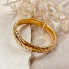 Load image into Gallery viewer, Everyday Gold Stretch Bangle
