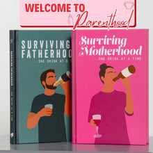 Load image into Gallery viewer, Surviving Motherhood One Glass of Wine at a Time Gift Book
