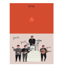 Load image into Gallery viewer, THE BEATLES card
