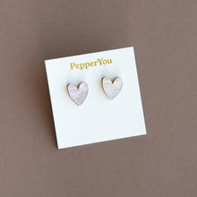Load image into Gallery viewer, I Heart You Stud Earrings
