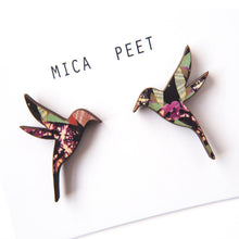 Load image into Gallery viewer, Hummingbird Stud Earrings
