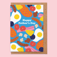 Load image into Gallery viewer, Full English Breakfast Father's Day Card
