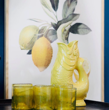 Load image into Gallery viewer, Yellow Original Gluggle Jug Pitcher Vase
