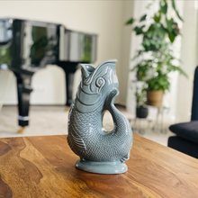 Load image into Gallery viewer, Dark Grey Original Gluggle Jug Pitcher Vase
