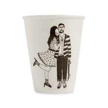 Load image into Gallery viewer, Helen &amp; Peter Porcelain Cup
