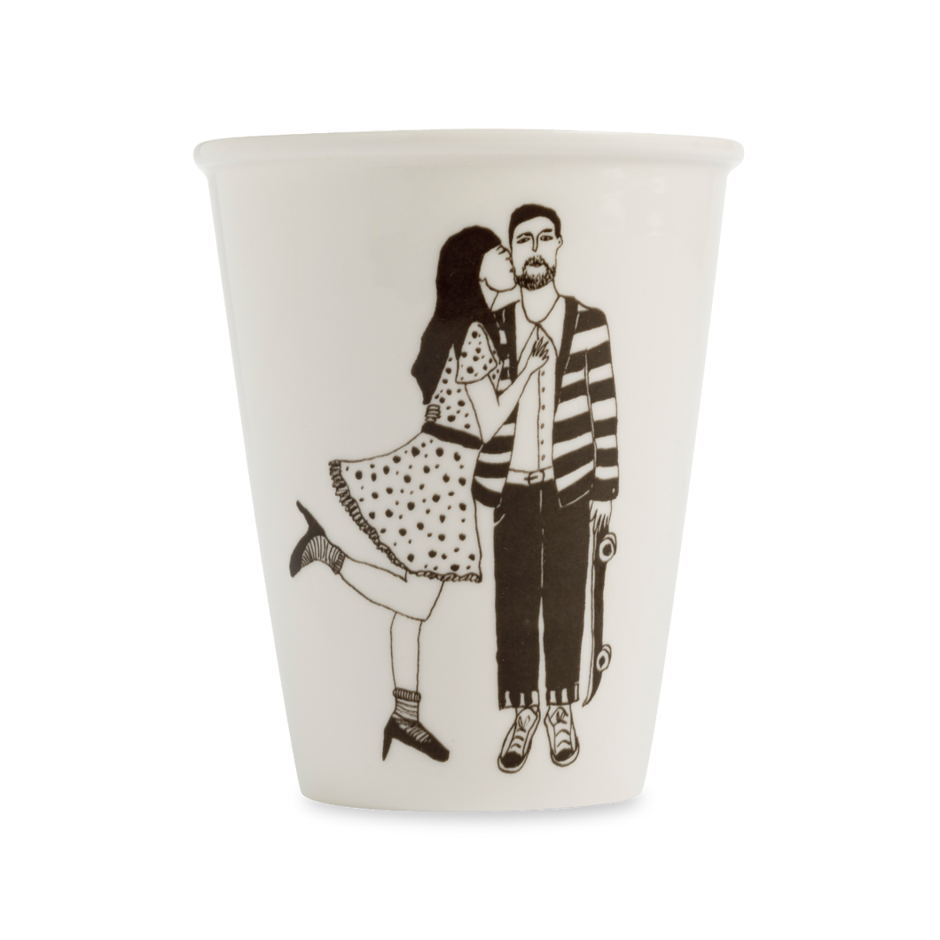 Helen & Peter Porcelain Cup