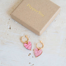 Load image into Gallery viewer, Love Grows Here Hoops - Mix &amp; Match
