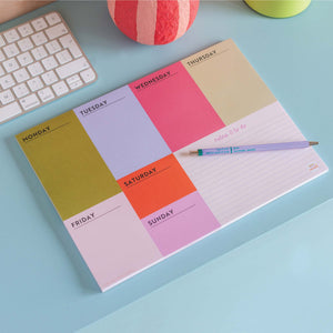 A4 Weekly Planner Pad - Block My Life