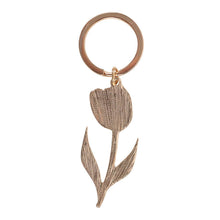 Load image into Gallery viewer, Yellow Spring Tulip Keyring
