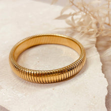 Load image into Gallery viewer, Everyday Gold Stretch Bangle
