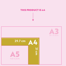 Load image into Gallery viewer, A4 Weekly Planner Pad - Block My Life
