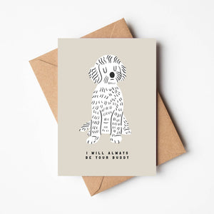 'I Will Always Be Your Buddy' Card