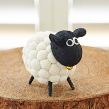 Load image into Gallery viewer, Felt Sheep Ornament - Handmade
