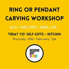 Load image into Gallery viewer, Pendant or Ring Carving Workshop by Coco Grey Jewellery
