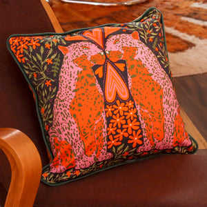 Leopard Lovers Cushion Cover