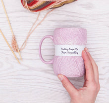 Load image into Gallery viewer, Keeps Me From Unravelling Knitting Mug - Knitting Gifts
